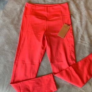 Girlfriend Collective coral Leggings Lg